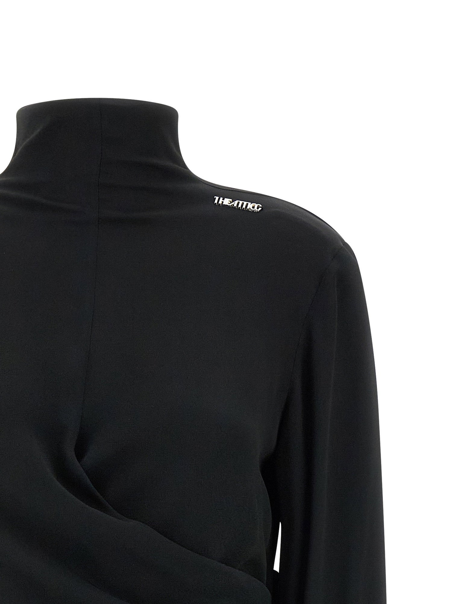 The Attico Sash Top Black