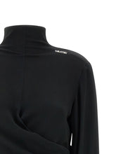 The Attico Sash Top Black