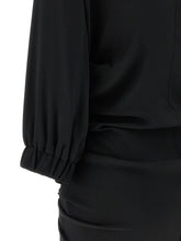 The Attico Sash Top Black