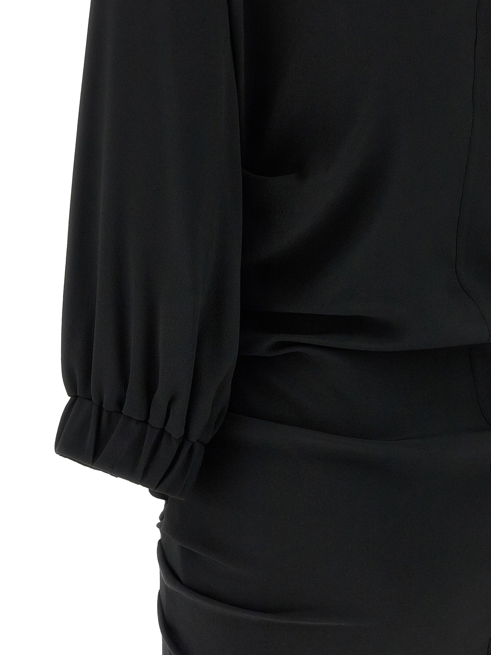 The Attico Sash Top Black