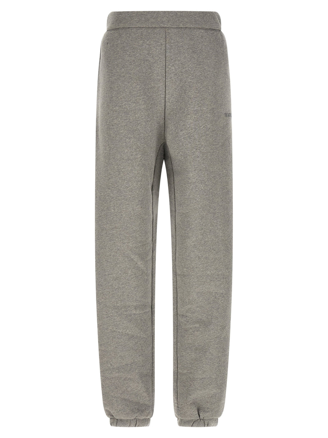 The Attico Logo Embroidery Joggers Gray
