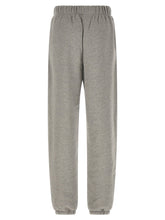 The Attico Logo Embroidery Joggers Gray
