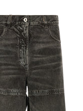 The Attico Cut-out Jeans Black