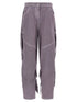 The Attico Garment-dyed Jeans Purple