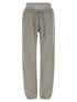 The Attico American Fleece Joggers Gray