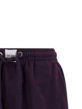 The Attico American Fleece Shorts Purple
