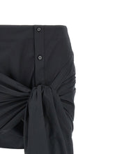 The Attico -bow Skirt Black