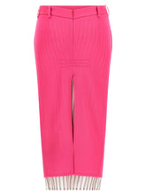 The Attico Double Layer Skirt Fuchsia