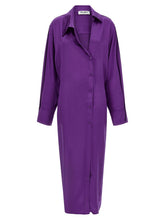 The Attico Chemisier Dress Purple