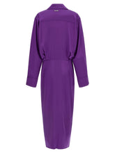 The Attico Chemisier Dress Purple