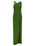 The Attico Strap Dress Green