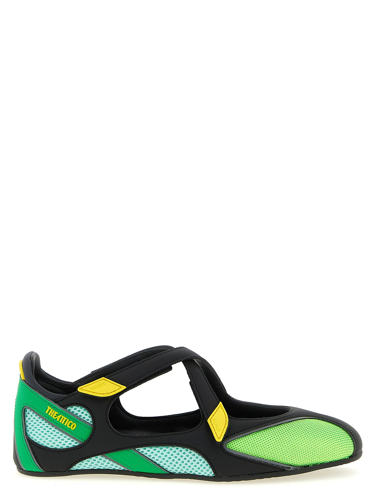 The Attico Floor 01 Ballet Flats Green
