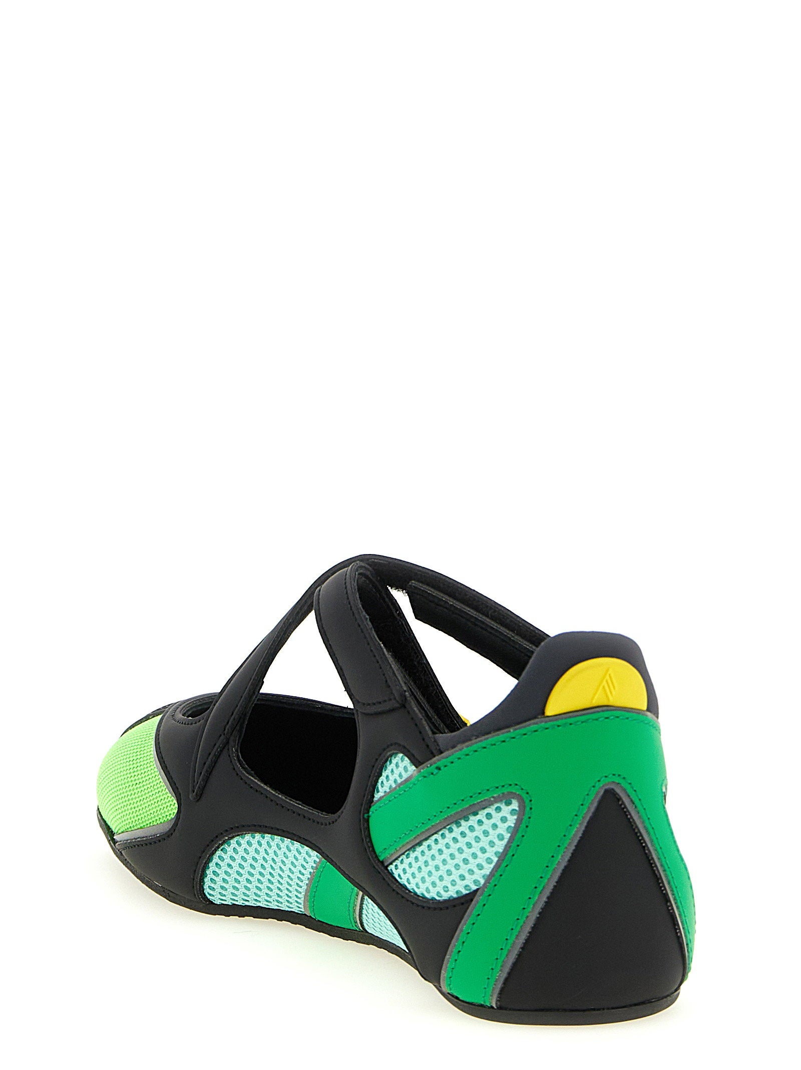 The Attico Floor 01 Ballet Flats Green