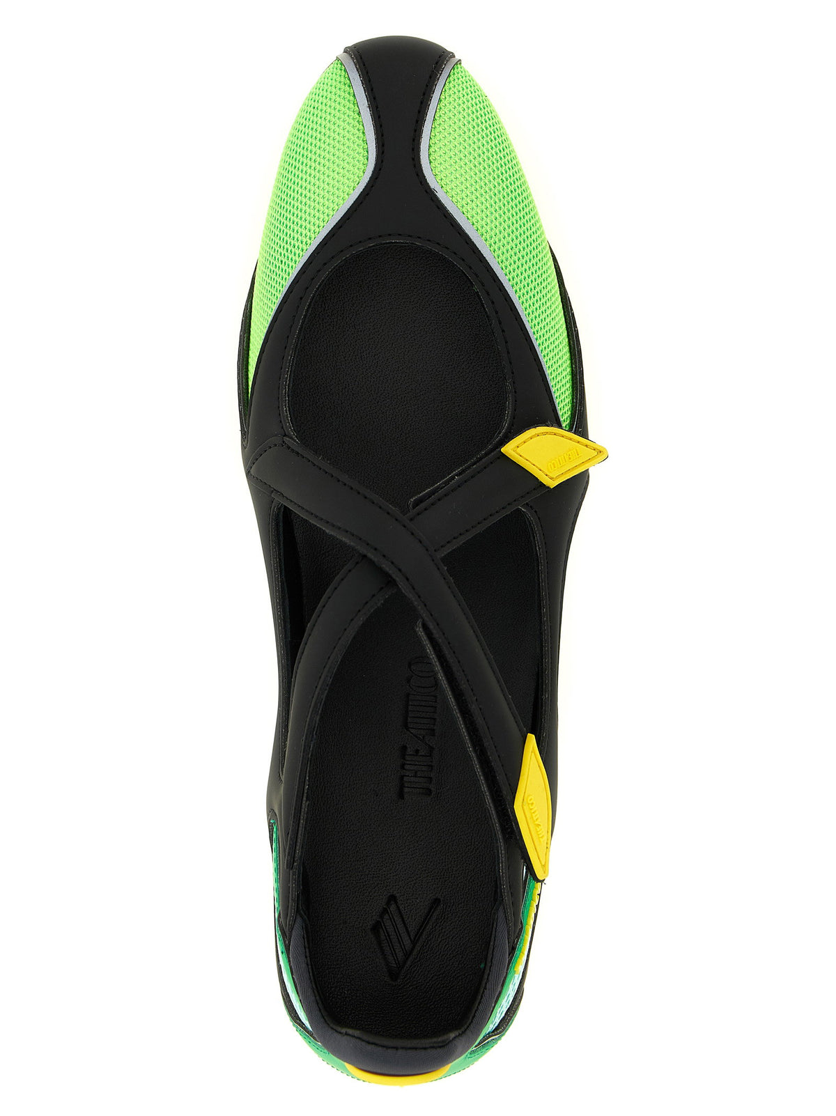 The Attico Floor 01 Ballet Flats Green