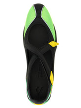 The Attico Floor 01 Ballet Flats Green