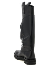The Attico Robin Passeggiata Combat Boots Black