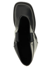 The Attico Robin Passeggiata Combat Boots Black
