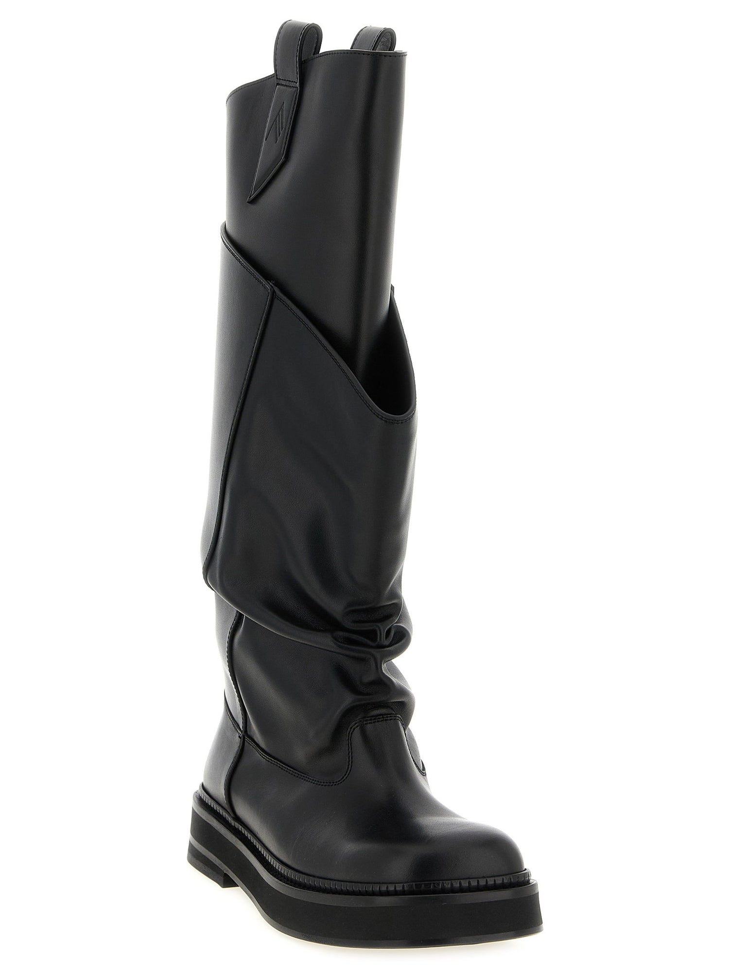 The Attico New Robin Passeggiata Boots Black