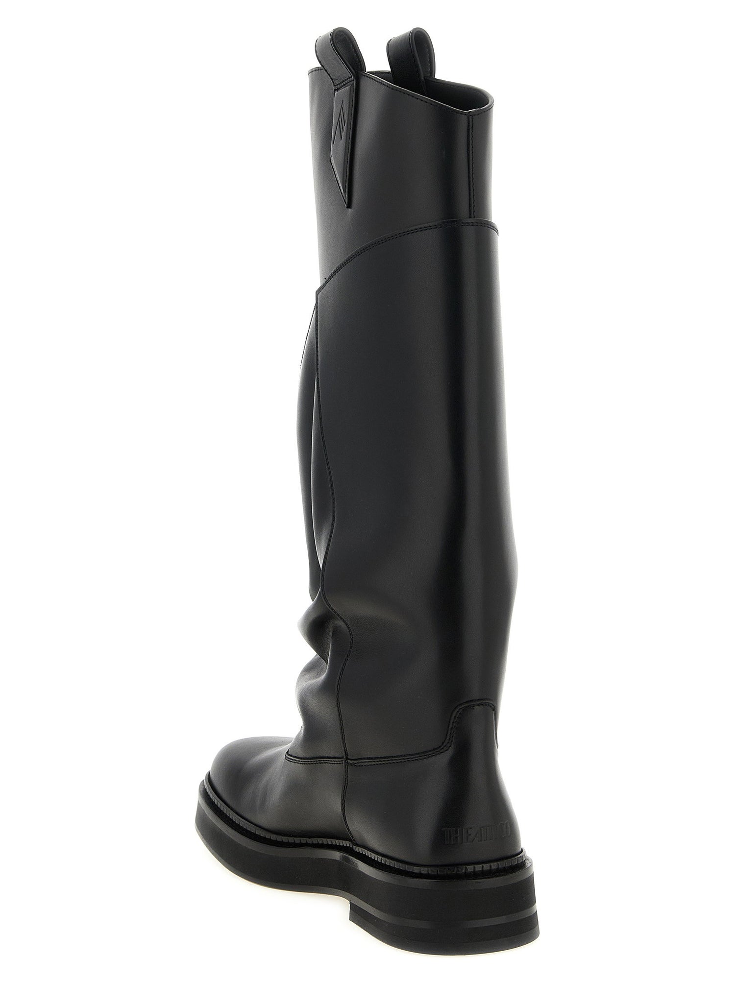 The Attico New Robin Passeggiata Boots Black