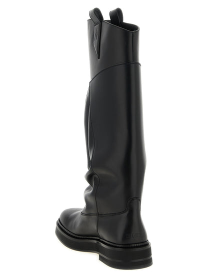 The Attico New Robin Passeggiata Boots Black