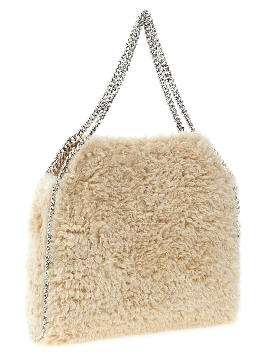Stella Mccartney Falabella Medium Shoulder Bag Beige