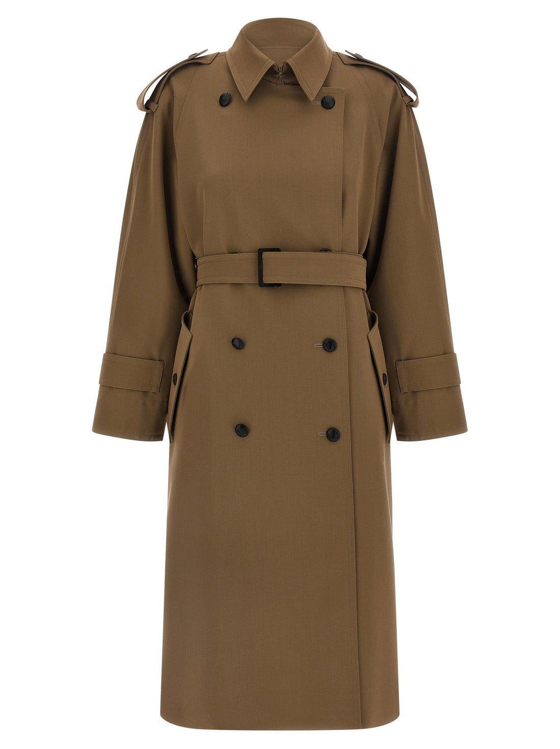 Max Mara Mxmcerto Trench Coat Brown