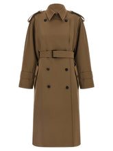 Max Mara Mxmcerto Trench Coat Brown