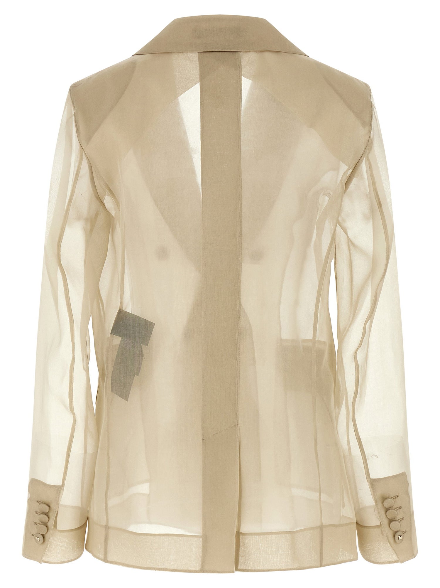 Max Mara Mxeslogan Blazer Beige
