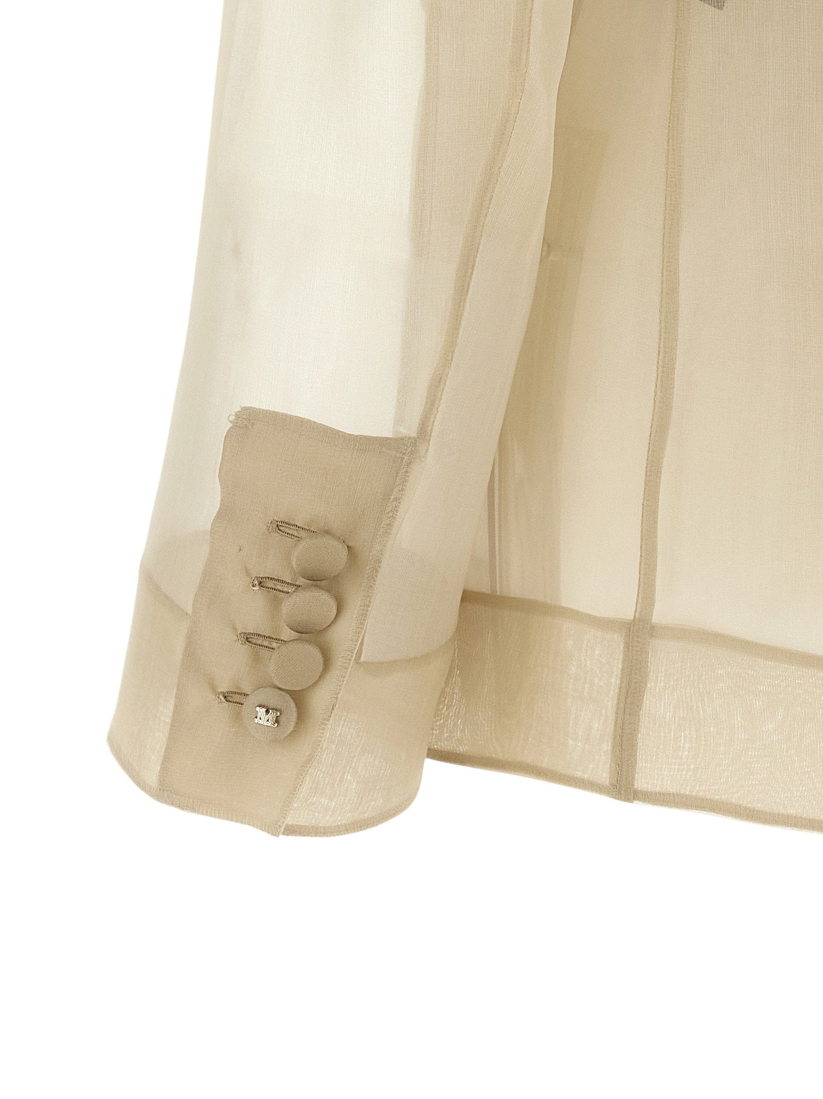 Max Mara Mxeslogan Blazer Beige