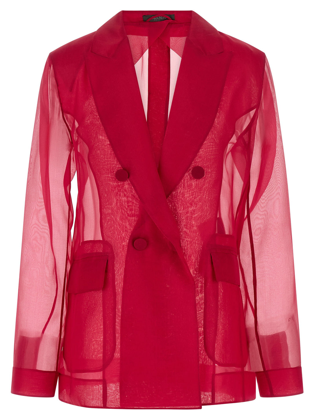 Max Mara Mxeslogan Blazer Fuchsia