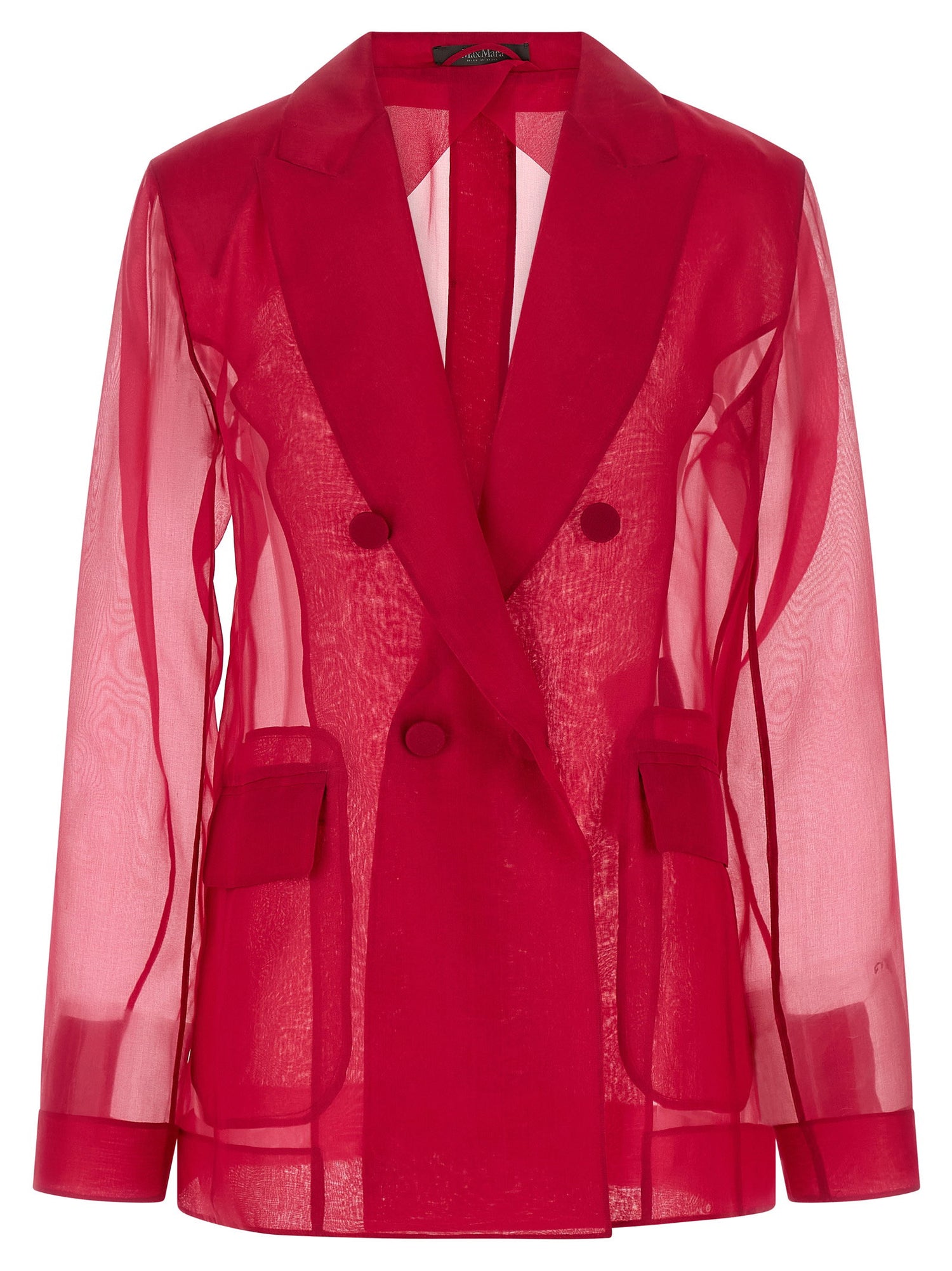 Max Mara Mxeslogan Blazer Fuchsia