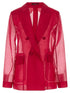Max Mara Mxeslogan Blazer Fuchsia