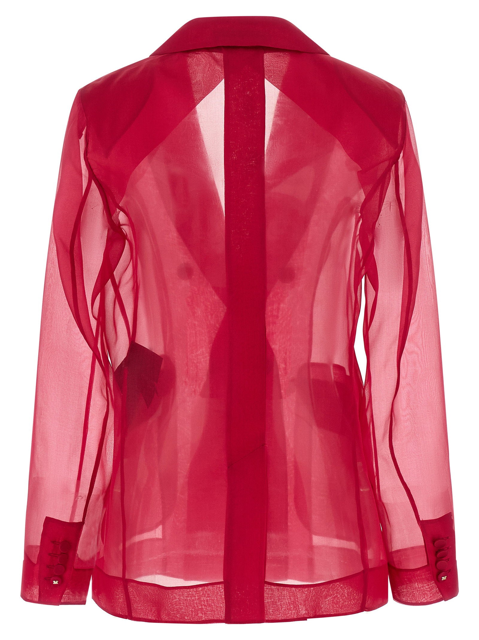 Max Mara Mxeslogan Blazer Fuchsia