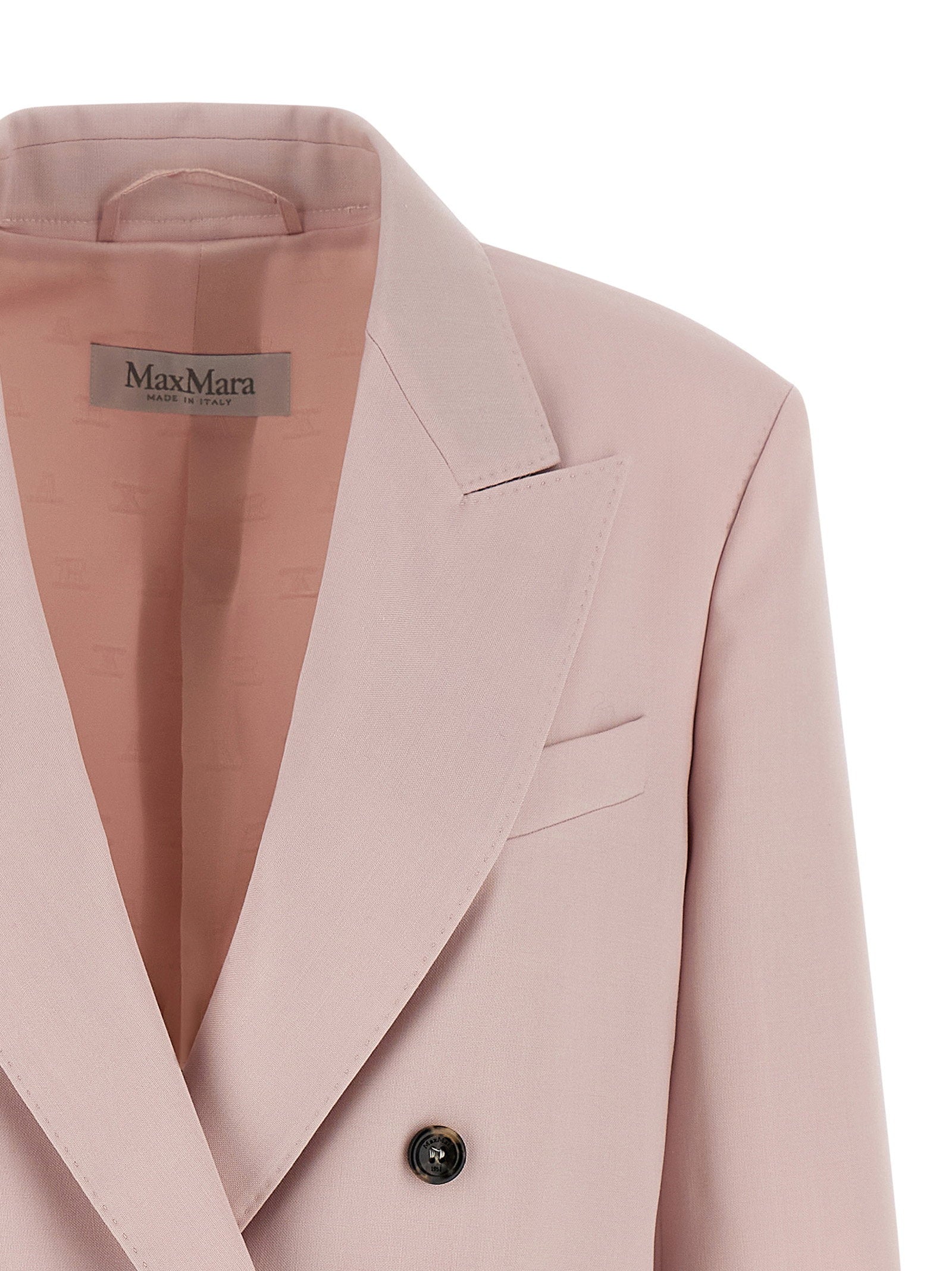 Max Mara Mxmombrosa Blazer Pink