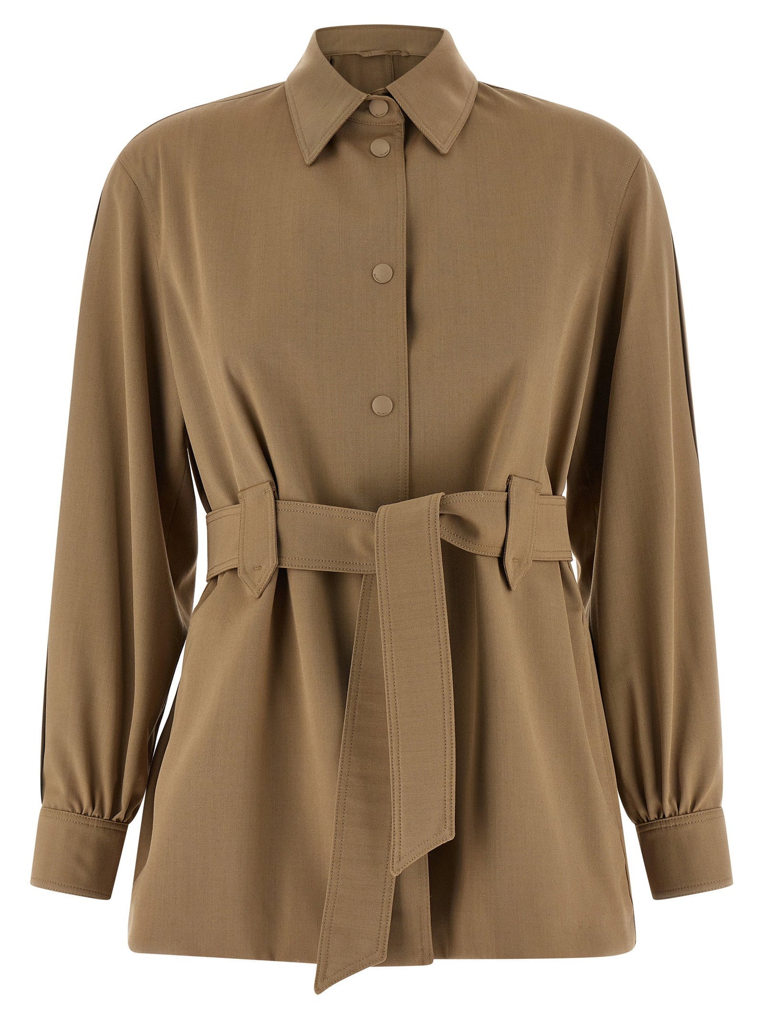 Max Mara Mxmagenzia Shirt Beige