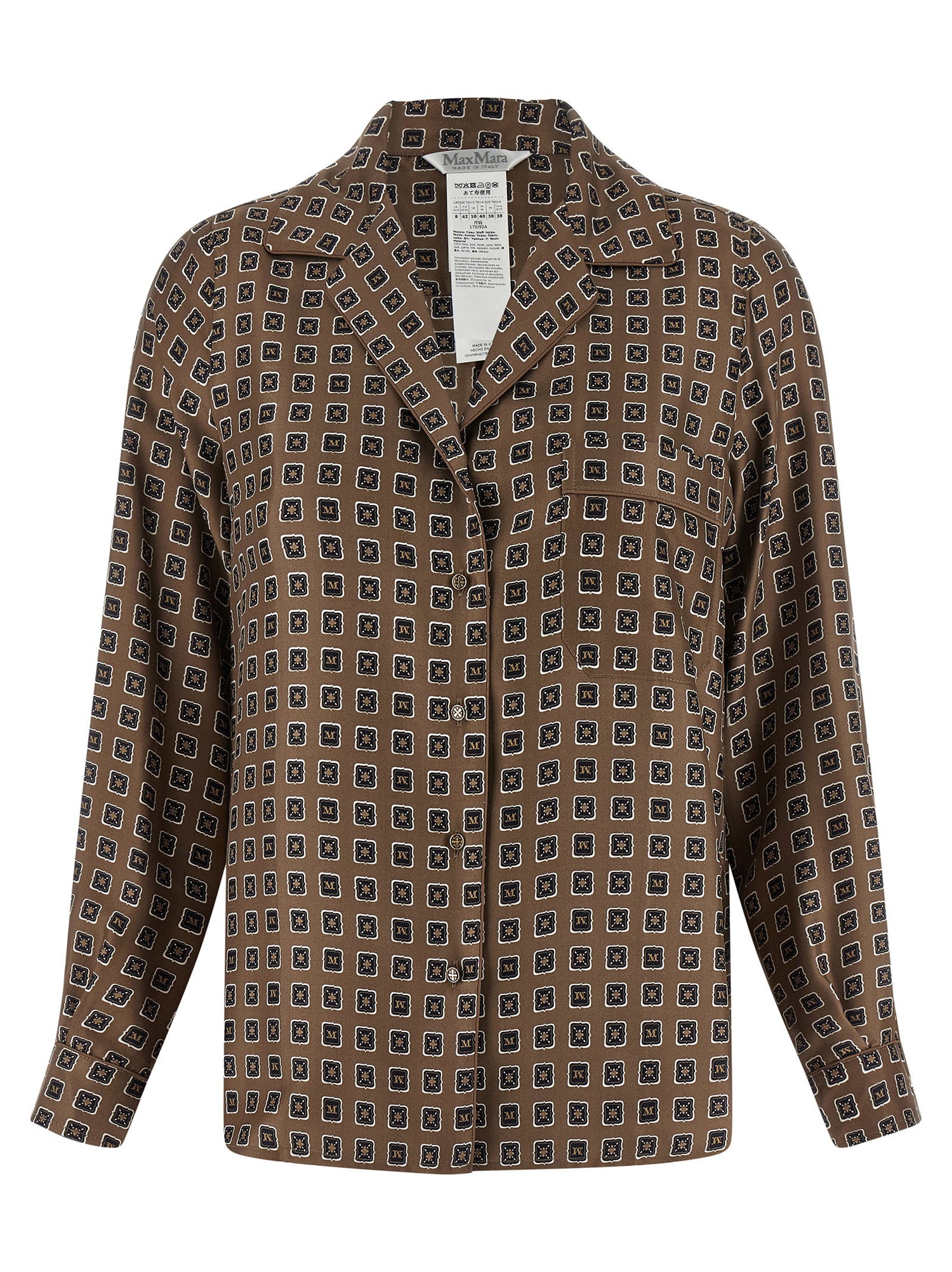 Max Mara Mxmdisco Shirt Brown