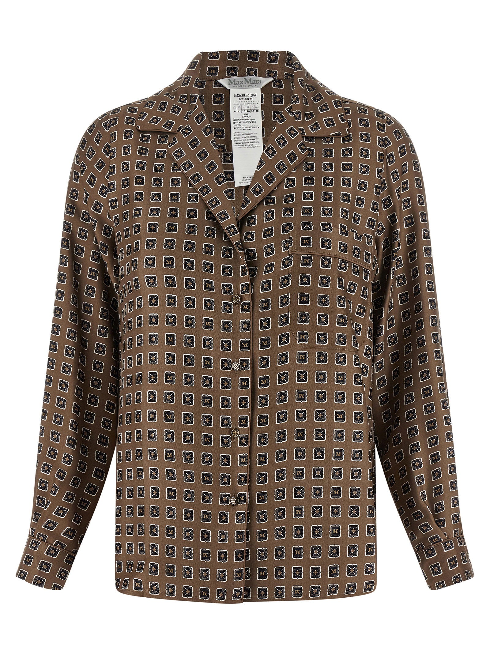 Max Mara Mxmdisco Shirt Brown