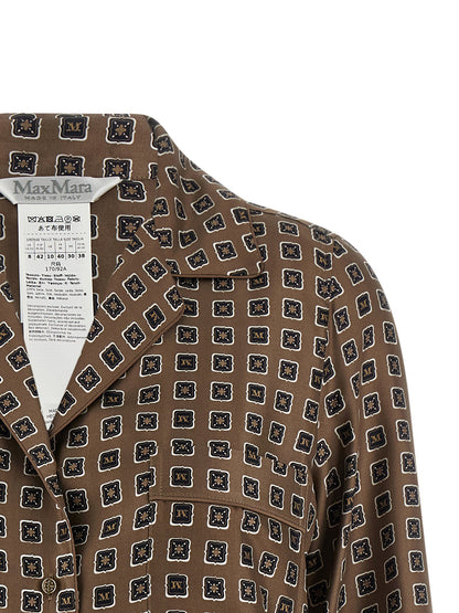 Max Mara Mxmdisco Shirt Brown