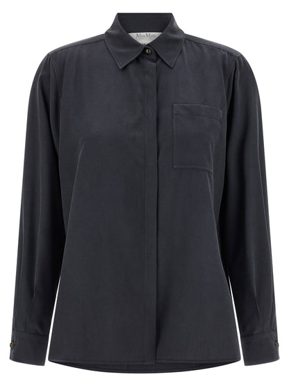 Max Mara Mxmsiamese Shirt Gray