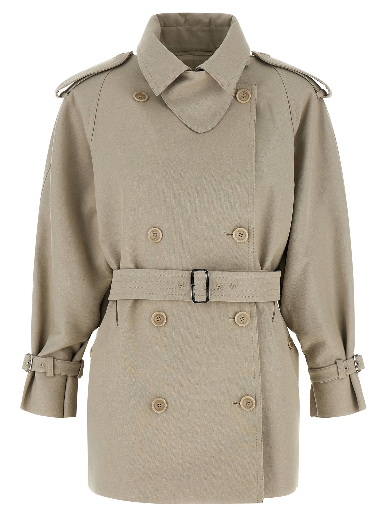 Max Mara Mxscacio Trench Coat Beige