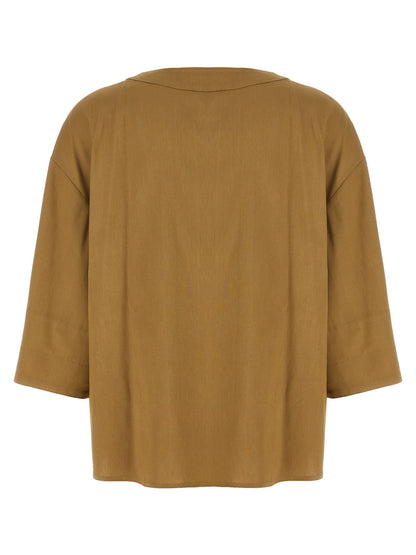 Max Mara Mxpsospiro Blouse Beige