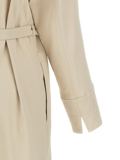 Max Mara Mxpnordica Dress Beige