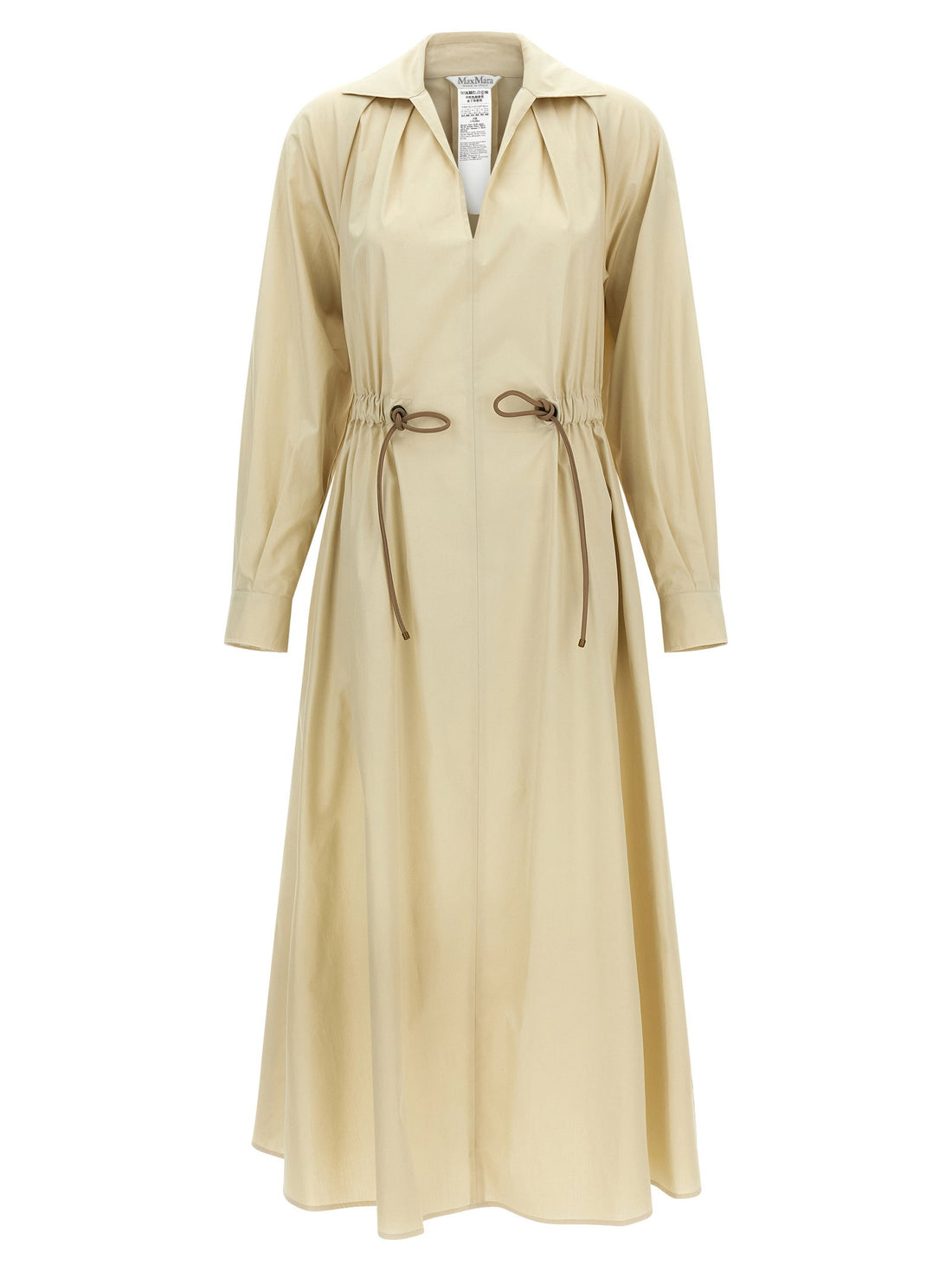 Max Mara Mxmpedaggi Dress Beige