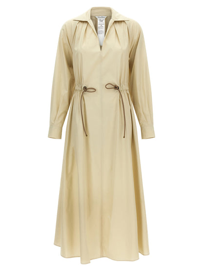 Max Mara Mxmpedaggi Dress Beige