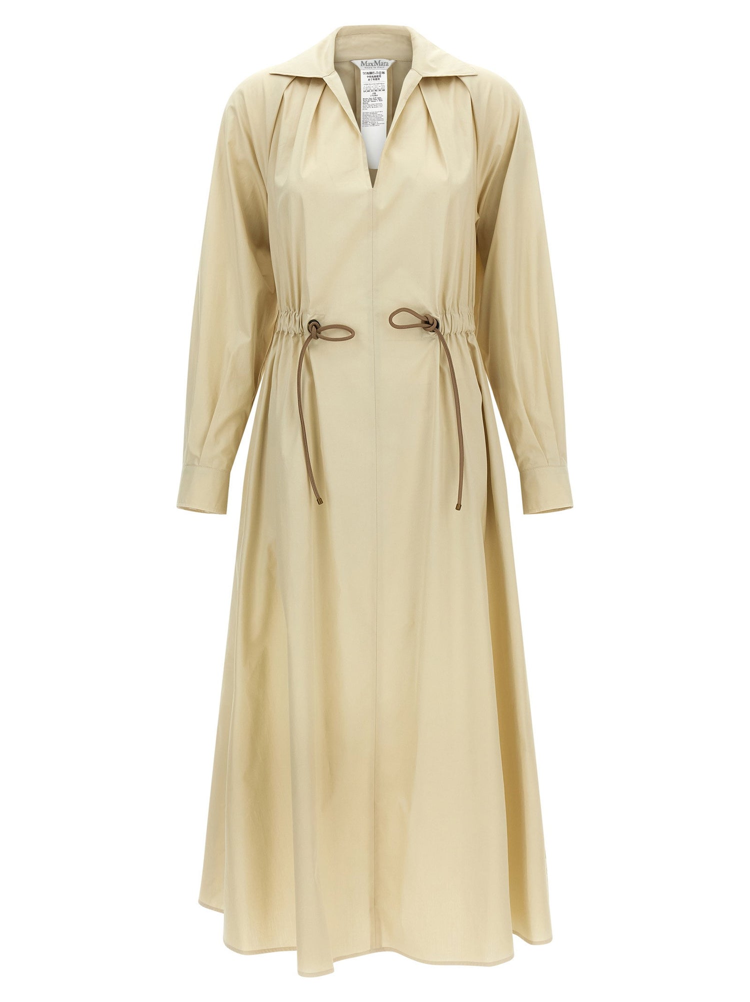 Max Mara Mxmpedaggi Dress Beige