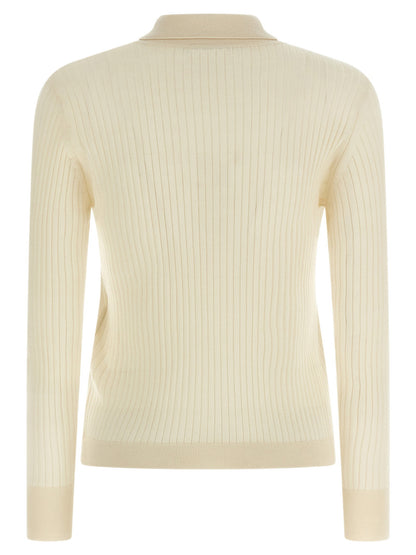 Max Mara Mxpgitano Polo Shirt White