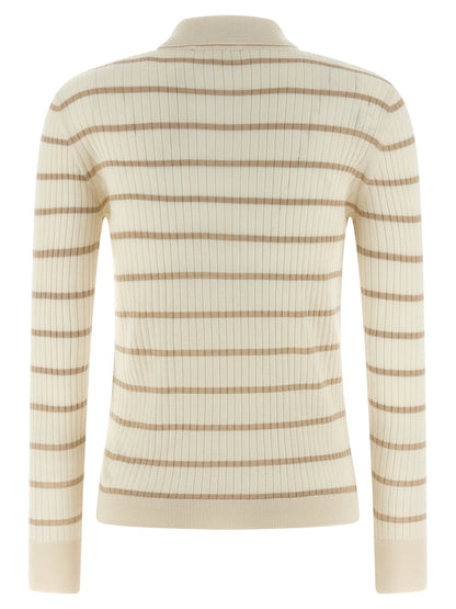 Max Mara Mxpgitano Polo Shirt Beige
