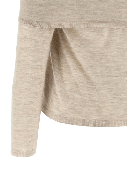 Max Mara Mxmfaretra Sweater Beige