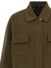 Max Mara Studio Mstdisco Padded Coat Green