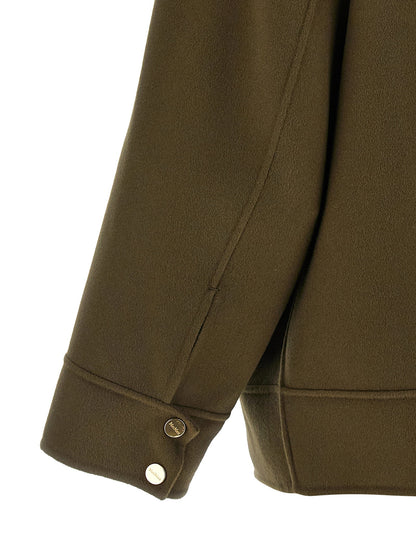 Max Mara Studio Mstdisco Padded Coat Green